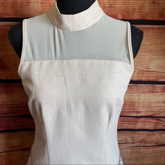 Couture by Twelve Sleeveless Feather Dress - Picture 4 of 8